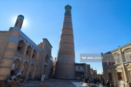 Azerbaijani journalists visited "Ichan-Kala" State Museum-Reserve in Khiva-PHOTO 