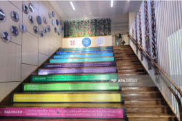 Azerbaijani journalists visit Presidential School and Mamun Khorezm Academy in Khiva -PHOTO 