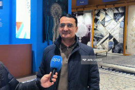Deputy Director of the Khiva Carpet Factory, Oktam Rahimov
