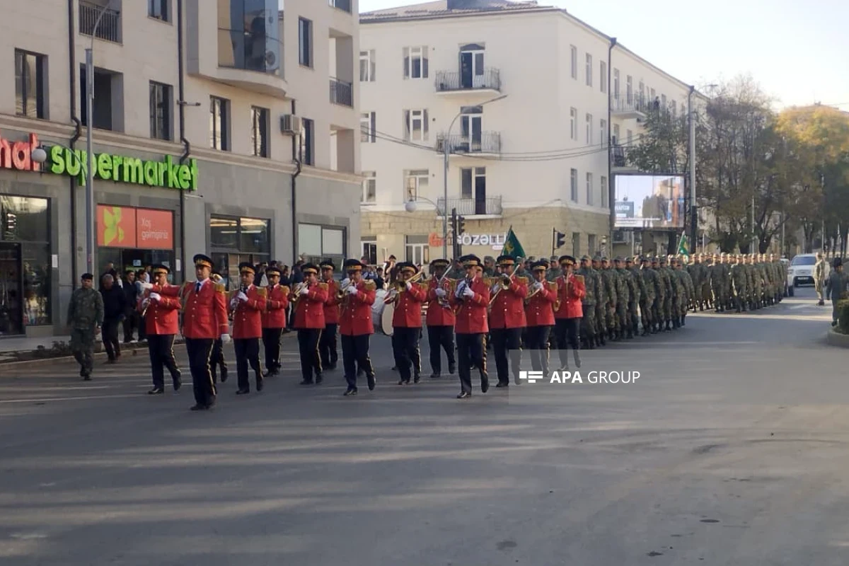Military parade held in Azerbaijan