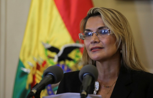 Bolivia's former president Jeanine Anez