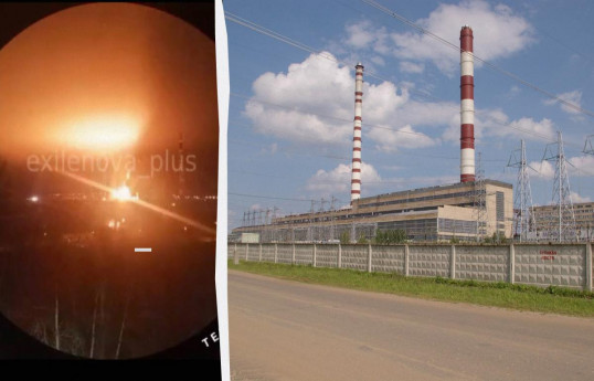 Drones strike Kostroma Power Station, one of Russia's largest energy facilities-VIDEO 