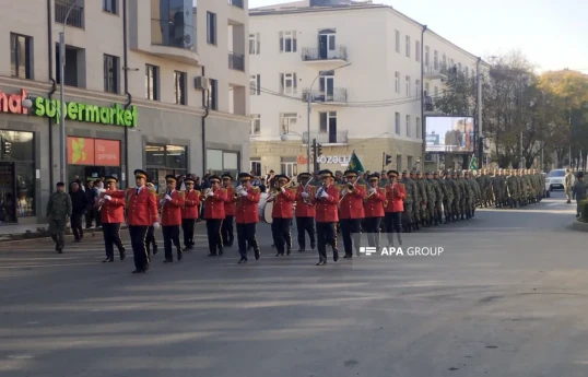 Military parade held in Azerbaijan's Khankendi -PHOTO -UPDATED 