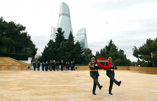 U.S. Oklahoma National Guard delegation is on a visit to Azerbaijan