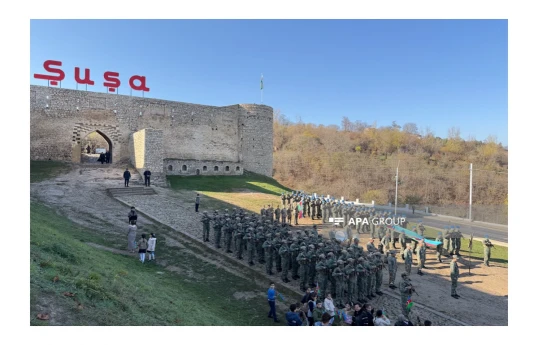 Military parade held in Azerbaijan's Shusha -PHOTO 