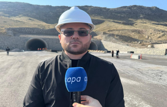 Ziyaddin Hasanov, a specialist of the Azerbaijan State Agency of Automobile Roads