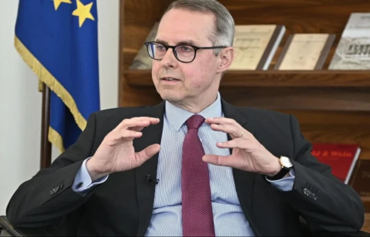 Germany’s ambassador to Georgia, Peter Fischer