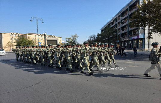 Nakhchivan hosts military march celebrating 5th anniversary of Victory Day -PHOTO 