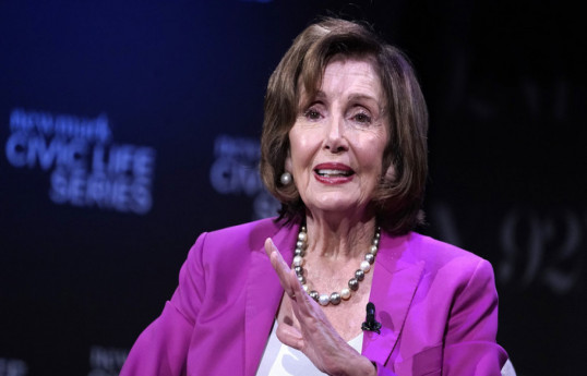 Former Speaker of the US House of Representatives Nancy Pelosi