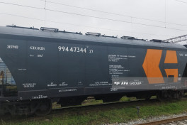 Train loaded with Kazakh grain departs from Azerbaijan to Armenia-PHOTO -UPDATED 