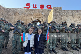 Military parade held in Azerbaijan's Shusha -PHOTO 