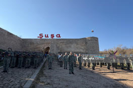 Military parade held in Azerbaijan's Shusha -PHOTO 