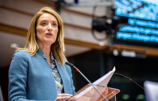 President of the European Parliament, Roberta Metsola