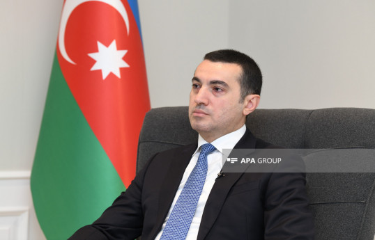 Aykhan Hajizade, Head of the Press Service Department of the Ministry of Foreign Affairs of Azerbaijan