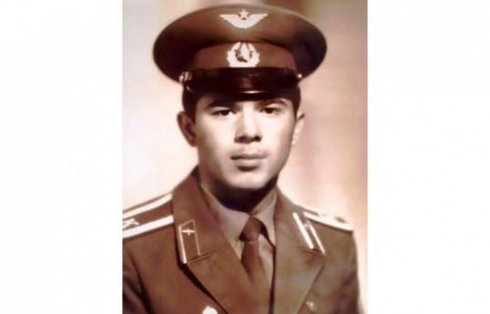 Senior Lieutenant Vagif Bakhtiyar oglu Gurbanov,  first military pilot of the Armed Forces of the Republic of Azerbaijan