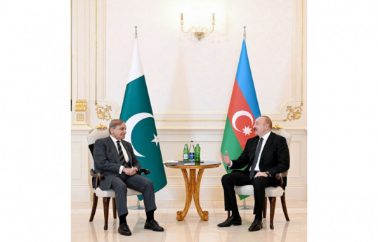President Ilham Aliyev held limited format meeting with Prime Minister of Pakistan-PHOTO -UPDATED 
