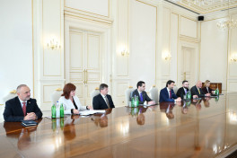 President Ilham Aliyev received delegation led by Deputy Prime Minister of Slovakia