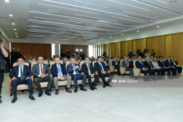 First panel session was held at conference "Proper application of norms of Azerbaijani literary language in media"-PHOTO 
