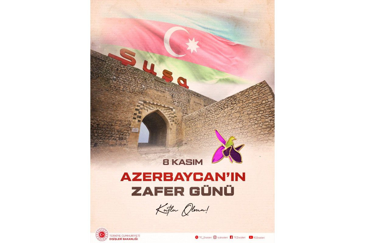 Turkish Foreign Ministry made post on Victory Day
