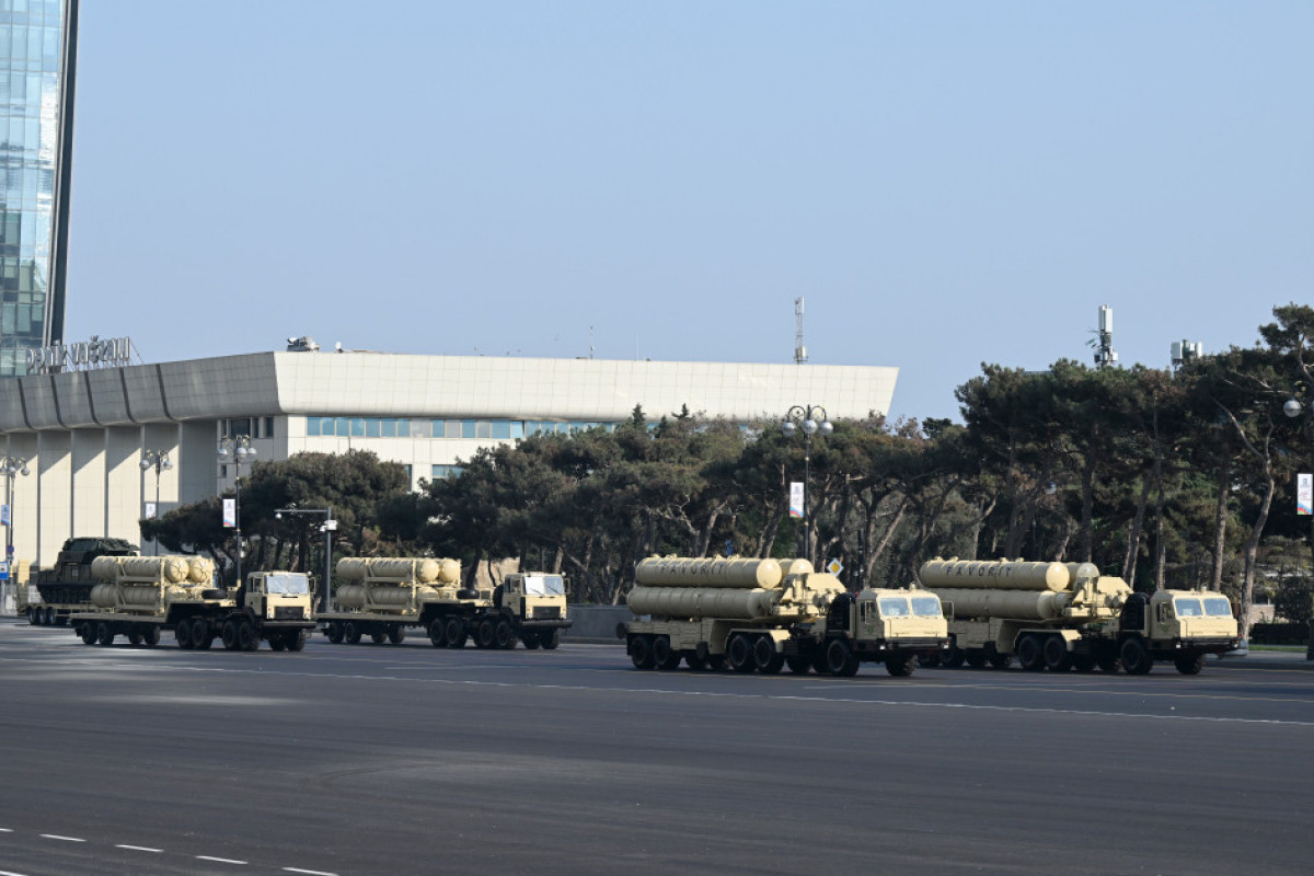 Weapons systems, equipment, aviation vehicles displayed at parade in Baku are a clear demonstration of Azerbaijan