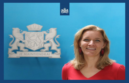 Head of the Eastern Europe and Central Asia Division of the Ministry of Foreign Affairs of the Kingdom of the Netherlands, Caroline Ramaekers