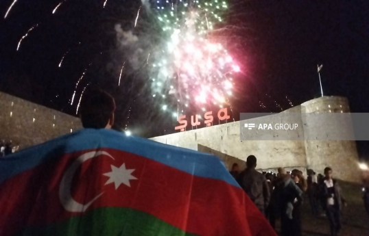 Azerbaijan’s Shusha celebrates Victory Day with fireworks -PHOTO -VIDEO 