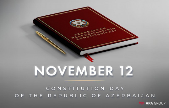 Azerbaijan celebrates Constitution Day on November 12