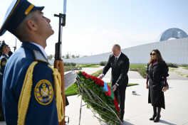 Victory Museum opened in Baku President Ilham Aliyev and First Lady Mehriban Aliyeva attended event - PHOTO 