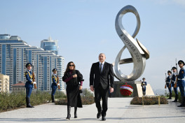 Victory Museum opened in Baku President Ilham Aliyev and First Lady Mehriban Aliyeva attended event - PHOTO 