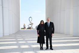 Victory Museum opened in Baku President Ilham Aliyev and First Lady Mehriban Aliyeva attended event - PHOTO 