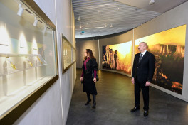 Victory Museum opened in Baku President Ilham Aliyev and First Lady Mehriban Aliyeva attended event - PHOTO 