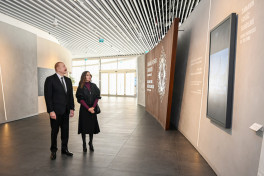 Victory Museum opened in Baku President Ilham Aliyev and First Lady Mehriban Aliyeva attended event - PHOTO 
