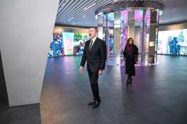 Victory Museum opened in Baku President Ilham Aliyev and First Lady Mehriban Aliyeva attended event - PHOTO 