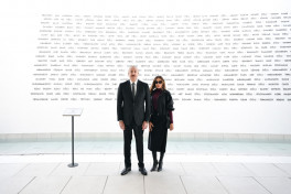 Victory Museum opened in Baku President Ilham Aliyev and First Lady Mehriban Aliyeva attended event - PHOTO 