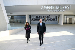 Victory Museum opened in Baku President Ilham Aliyev and First Lady Mehriban Aliyeva attended event - PHOTO 