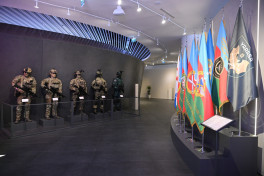 Victory Museum opened in Baku President Ilham Aliyev and First Lady Mehriban Aliyeva attended event - PHOTO 