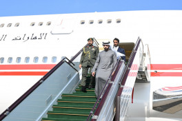 UAE Deputy Prime Minister arrives in Azerbaijan