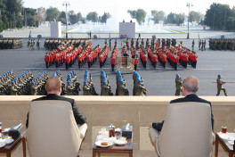 President of Türkiye shared photos from military parade-PHOTO 