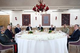 Azerbaijani, Turkish and Pakistani leaders had joint dinner