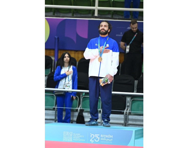 Azerbaijani judoka Hidayat Heydarov becomes double winner of Islamic Games