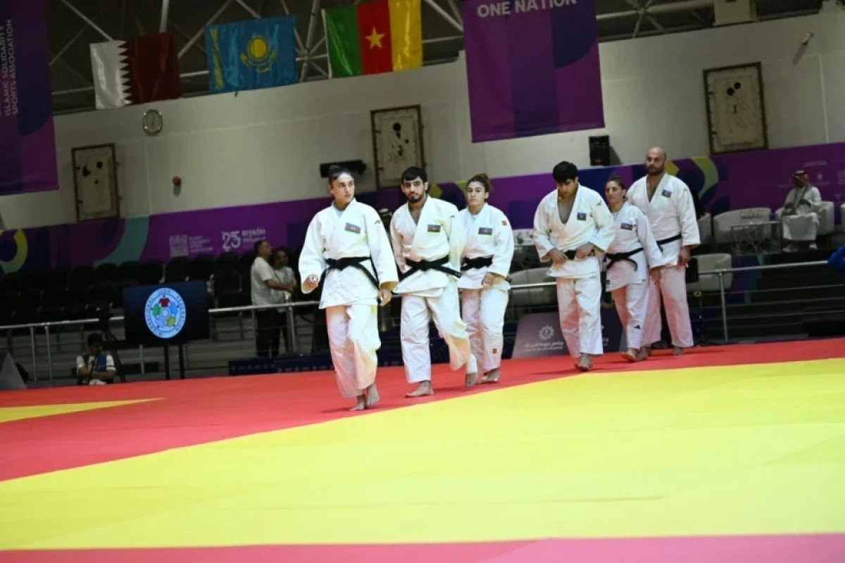 Azerbaijani national judo team won championship at Islamic Solidarity Games