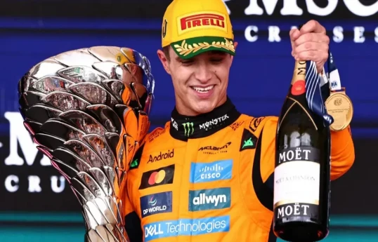 Norris takes control of title race with Sao Paulo win