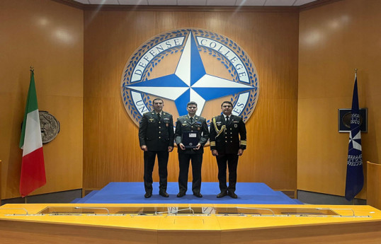 Azerbaijan Army serviceman successfully completes NATO Regional Cooperation Course
