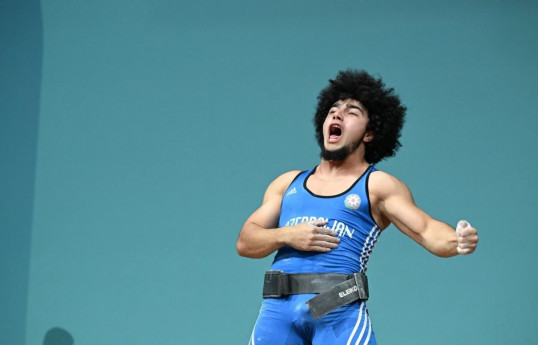 Azerbaijani weightlifter Ravin Almammadov