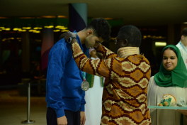 Azerbaijani swimmer claims silver medal at Islamic Solidarity Games