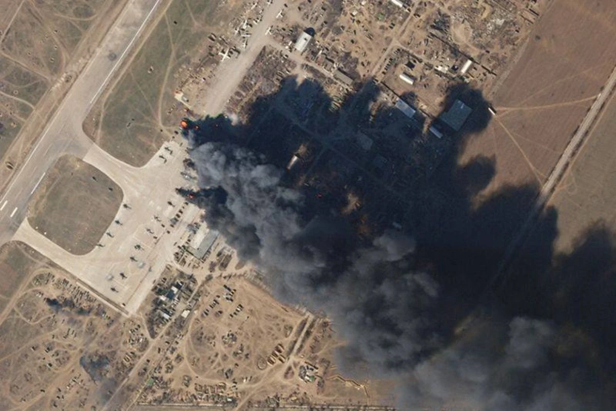 Russia strikes airfield in Ukraine where F-16 fighters are based