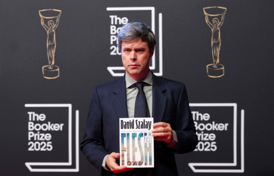 British-Hungarian author David Szalay wins 2025 Booker Prize with novel Flesh