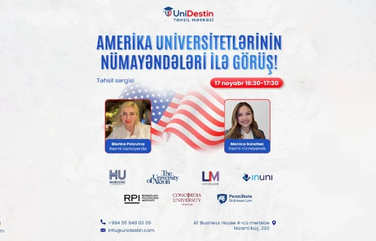 Education exhibition with participation of US universities to be held at UniDestin Education Center