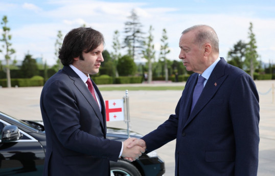 President Erdogan, Georgian premier discuss rescue efforts after Turkish military plane crash in Georgia