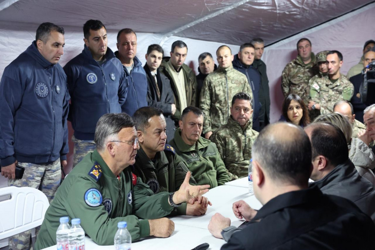 Türkiye and Georgia operating in coordination regarding plane crash-PHOTO 